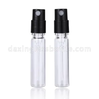 Leere klare Reiseparfüm-Probenzerstäuberflaschen 2ml Parfümtesterflasche