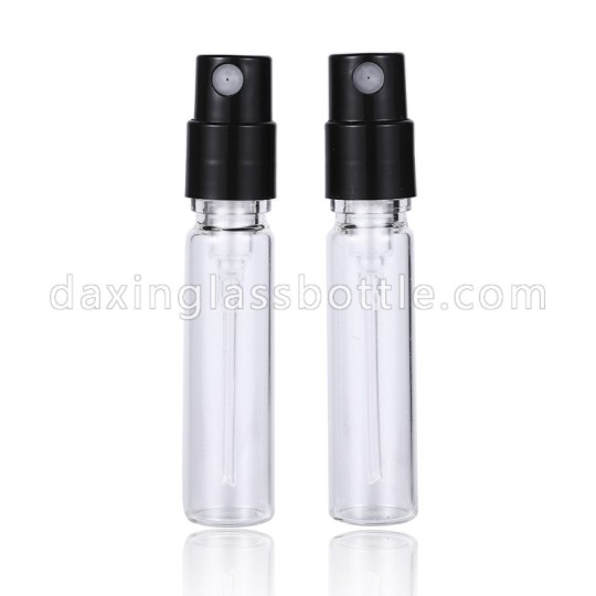 空透明旅行香水样品雾化瓶 2 毫升香水测试仪瓶