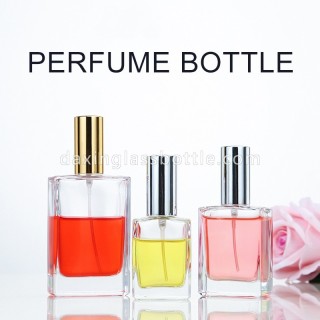 Logo Kustom Nama Merek Elegan Attar Crimping Massal Parfum Botol Kaca