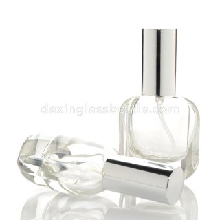 10ML 30ML 50 ML Flat Round Sprayer Empty Mini Glass Perfume Sprayer Atomizer Airless Pump Glass Bottles