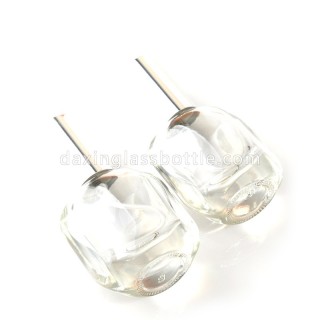 10ML 30ML 50 ML Flat Round Sprayer Empty Mini Glass Perfume Sprayer Atomizer Airless Pump Glass Bottles