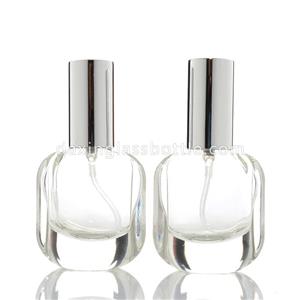 10ML 30ML 50 ML Flat Round Sprayer Empty Mini Glass Perfume Sprayer Atomizer Airless Pump Glass Bottles