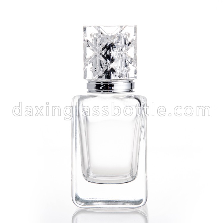투명한 50ml 향수 미스트 스프레이 병