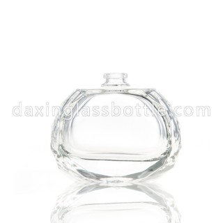 Hot sale 75ml 100ml luxury Clear Perfume Bottle with Sprayer