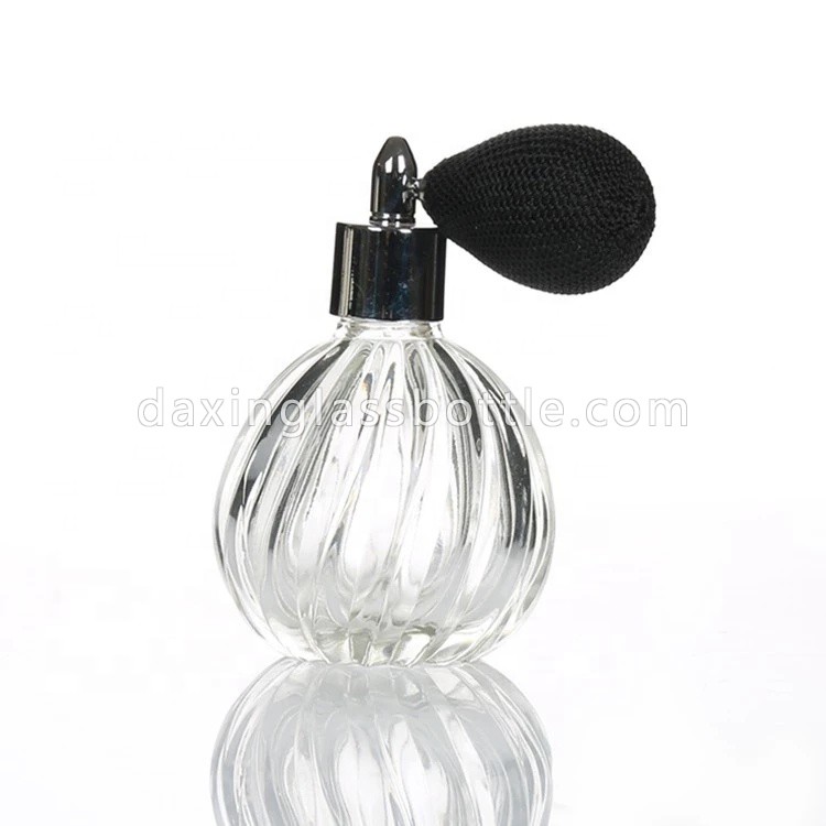 독특한 디자인의 미니 아랍식 원형 100ml 유리 향수병 (맞춤 제작 가능)