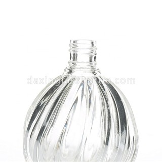 Unique Top Mini Arab Round Empty 100ml Glass Perfume Personalizados Bottle Spray