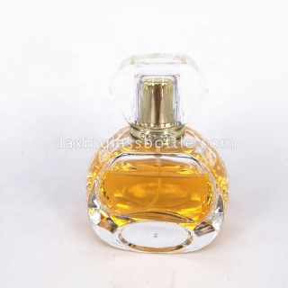 Brand Small Empty Luxury 30ml Fancy Clear Glass Crystal Attar Spray Bottles 50ml 100ml