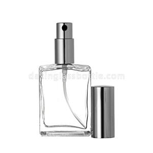 Frosted glass bottle perfume atomizer empty perfume bottle with 50ml for both men and women