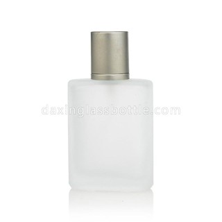 Frosted glass bottle perfume atomizer empty perfume bottle with 50ml for both men and women