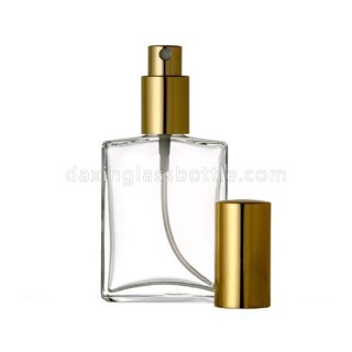 Frosted glass bottle perfume atomizer empty perfume bottle with 50ml for both men and women