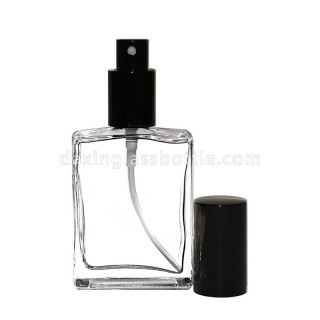 Frosted glass bottle perfume atomizer empty perfume bottle with 50ml for both men and women