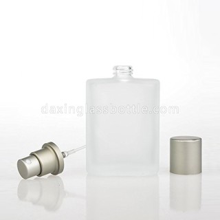 Frosted glass bottle perfume atomizer empty perfume bottle with 50ml for both men and women
