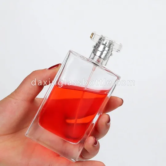 30ml 50ml 100ml 阿拉伯优雅散装空透明香水瓶玻璃喷雾