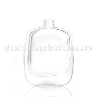 Botol kaca stik parfum kosong berbentuk bulat datar 35ml