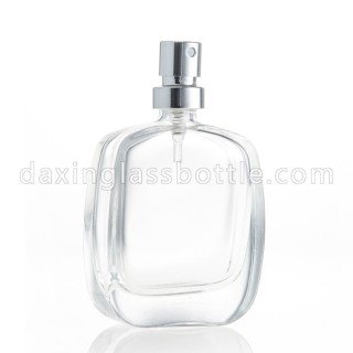 Botol kaca stik parfum kosong berbentuk bulat datar 35ml