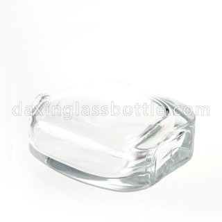 Botol kaca stik parfum kosong berbentuk bulat datar 35ml