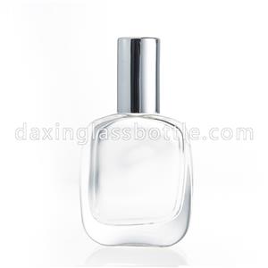 Botol kaca stik parfum kosong berbentuk bulat datar 35ml