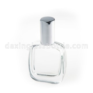 Botol kaca stik parfum kosong berbentuk bulat datar 35ml