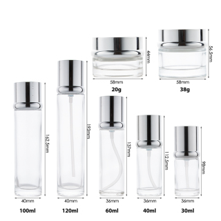 Hot Sale Kosmetik Kemasan Botol Lotion 30ml 40ml 60ml 100ml 120ml Botol Pompa Perawatan Kulit