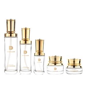 30g 50g 40ml 100ml 120ml pabrik penjualan langsung kaca body cream jar botol lotion kaca