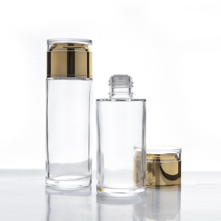 Wholesale Price Frosted Glass Cream Jar 15g 25g Competitive Price Fanci Glass Cream Jar