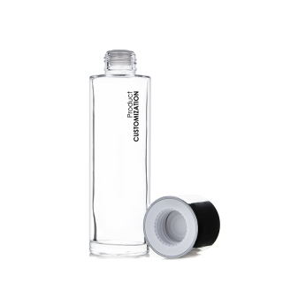 25g 40g Logo Kustom Toples Krim Kaca Mewah Stoples Krim Kosong Toples Krim Mata