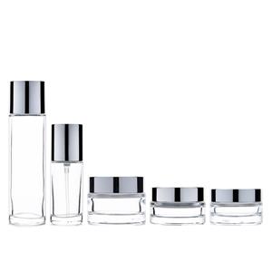 25g 40g Logo Kustom Toples Krim Kaca Mewah Stoples Krim Kosong Toples Krim Mata