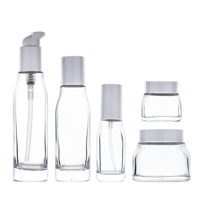 Botol Lotion Pompa 40ml 100ml 120ml dengan Tutup Putih