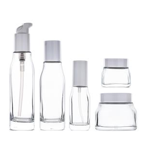 40ml 100ml 120ml Pump Lotion Bottle with White Cap