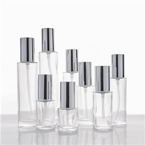 Grosir Logo Kustom Clear Lotion Pump Botol Wadah untuk Lotion