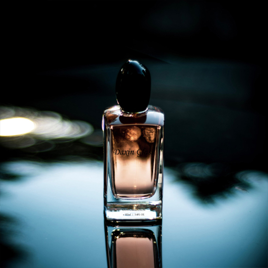 Bottiglia di profumo di alta qualità Bottiglia di profumo in vetro spray da 100 ml