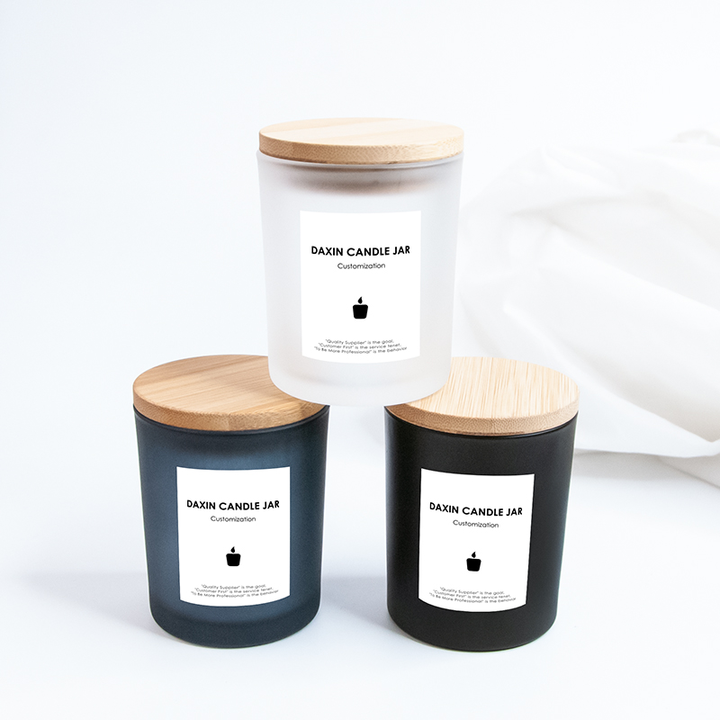 luxury candle jars and box