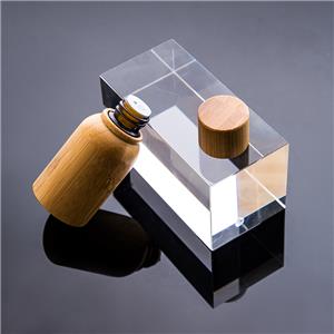 10ml 15ml 30ml 50ml 100ml Bamboo Glass Dropper Bottle