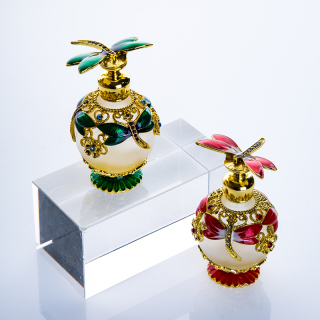 Dragonfly Decorative Glass Perfume Bottle 15ml 25ml