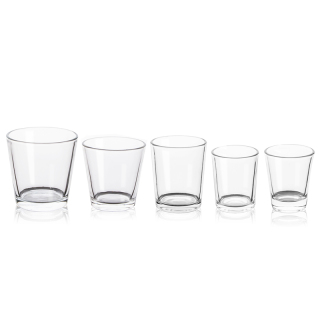 Thick Glass Candle Jars for Making Candles