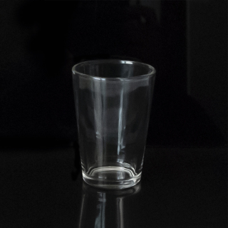 Barattoli di candele rotondi trasparenti con coperchi