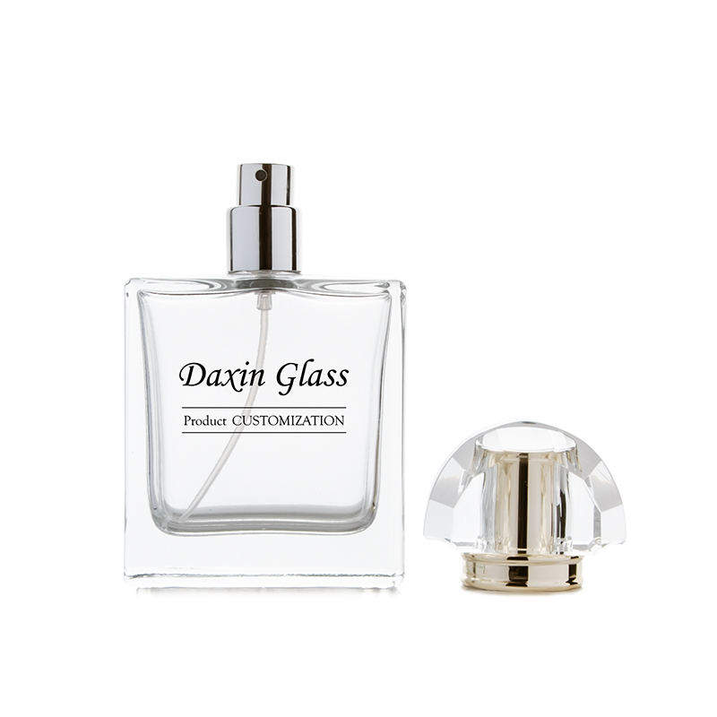 50 ml hochwertiges, leeres Glas-Sprühfläschchen für Parfüm
