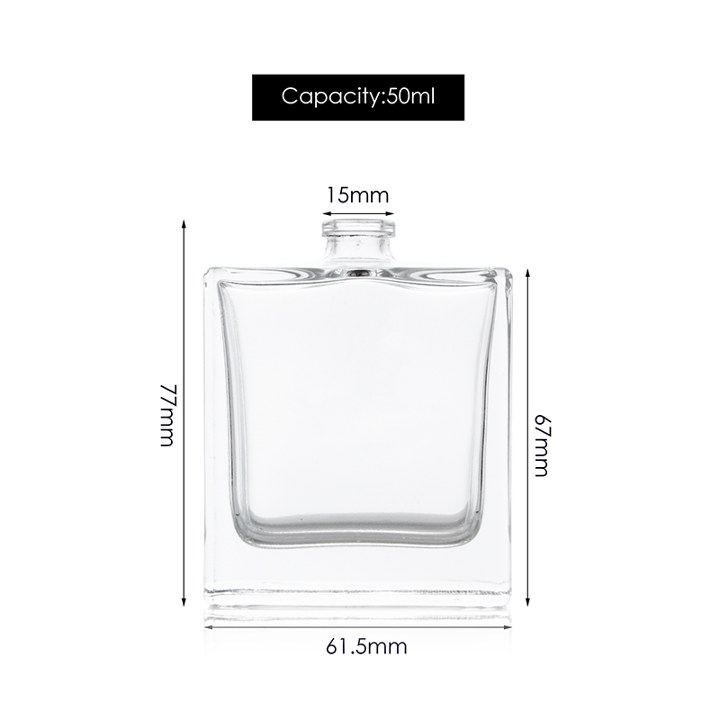 50ml perfume bottle square