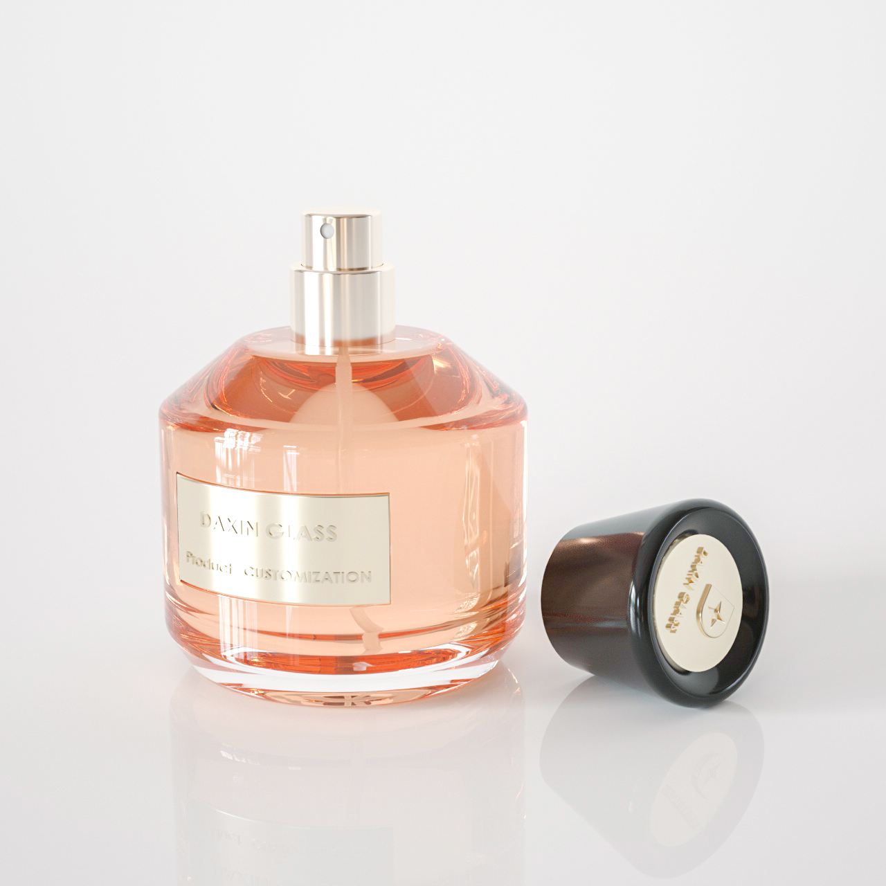 Botol Parfum Kaca 50ml, Botol Semprot Kabut Halus