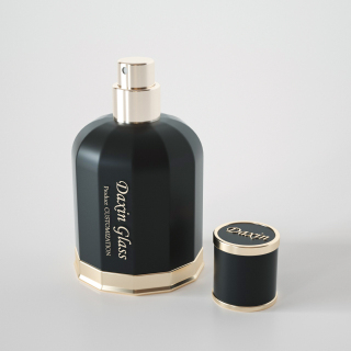 50ml Clear and Black Perfume Atomizer Spray Bottle