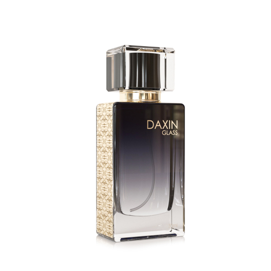 Botol Parfum Isi Ulang Kaca Persegi Portabel 50ml