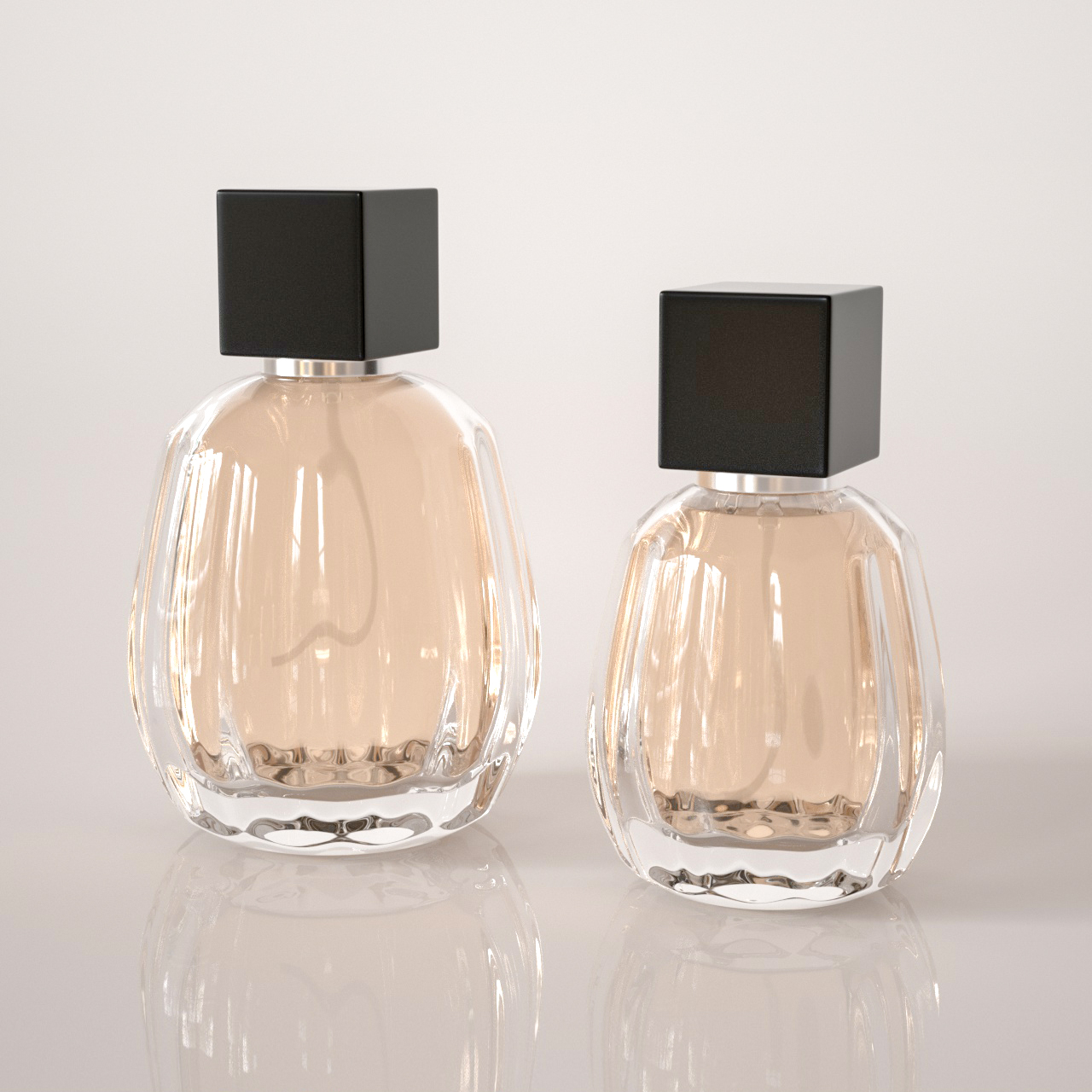 Flacon vaporisateur de parfum rechargeable de 50 ml