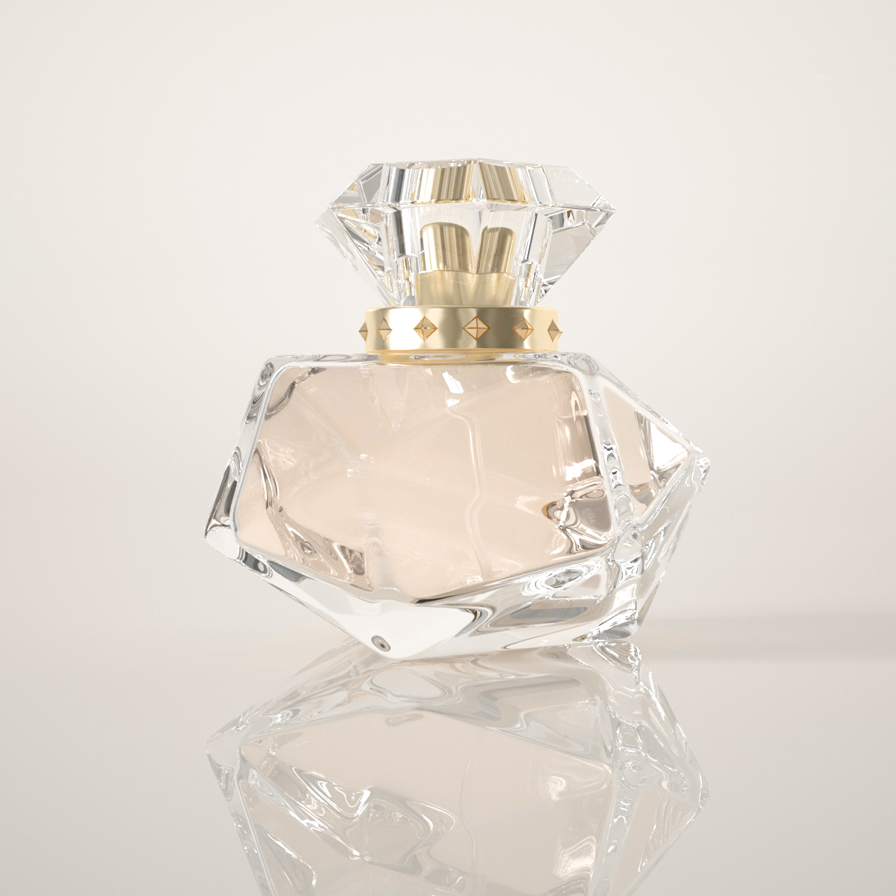 Supply 50ml 100ml Polygon Spray Perfume Bottle Wholesale