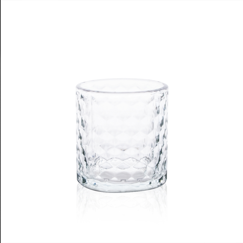 Bocaux vides transparents de 170 ml pour la fabrication de bougies