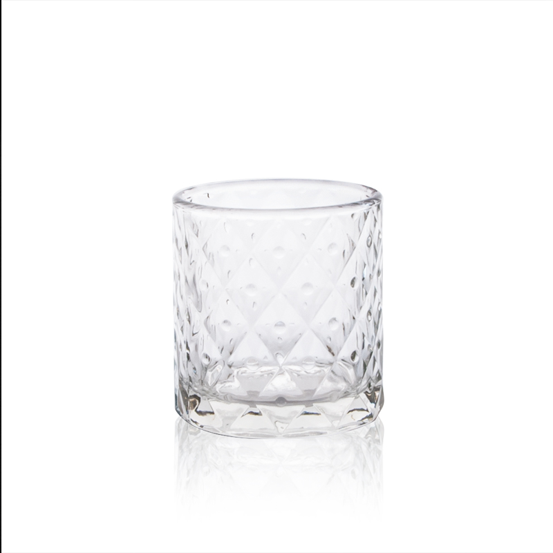 Bocaux vides transparents de 170 ml pour la fabrication de bougies
