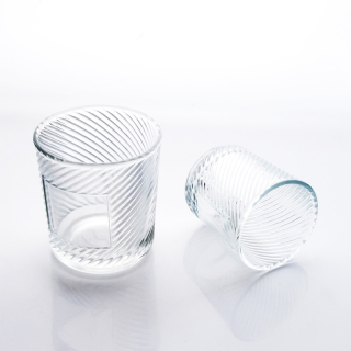 200ml 360ml Unique Pattern Candle Jar Container