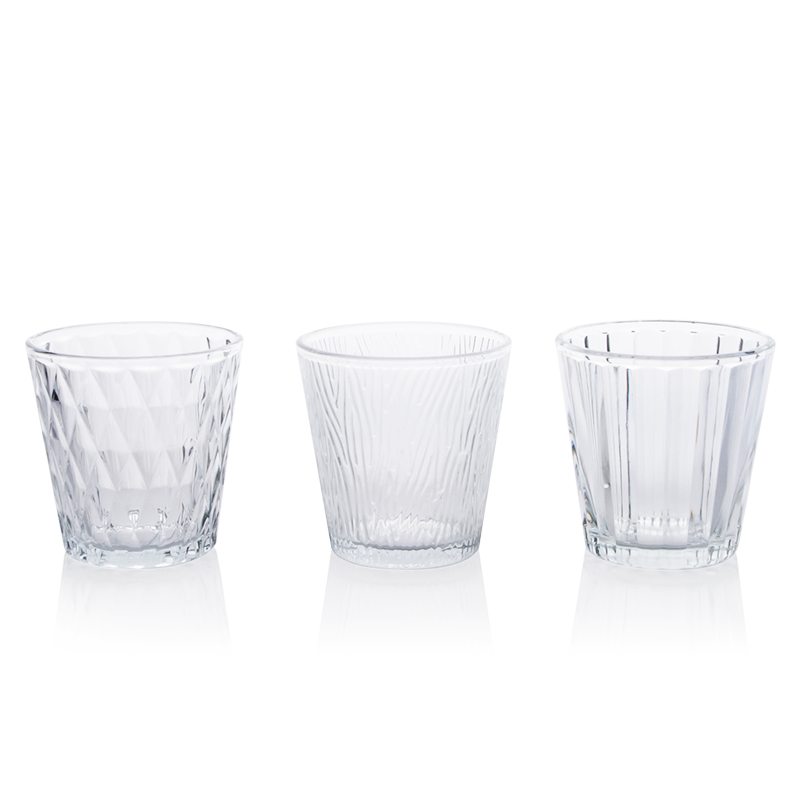 150 ml Glas-Teelichthalter, durchsichtiger Teelichthalter