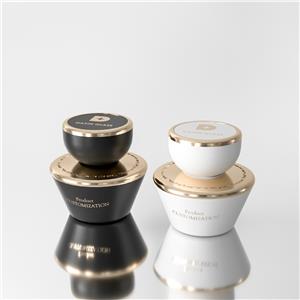 30ml Black White Cone Shape Cosmetic Perfume Bottle