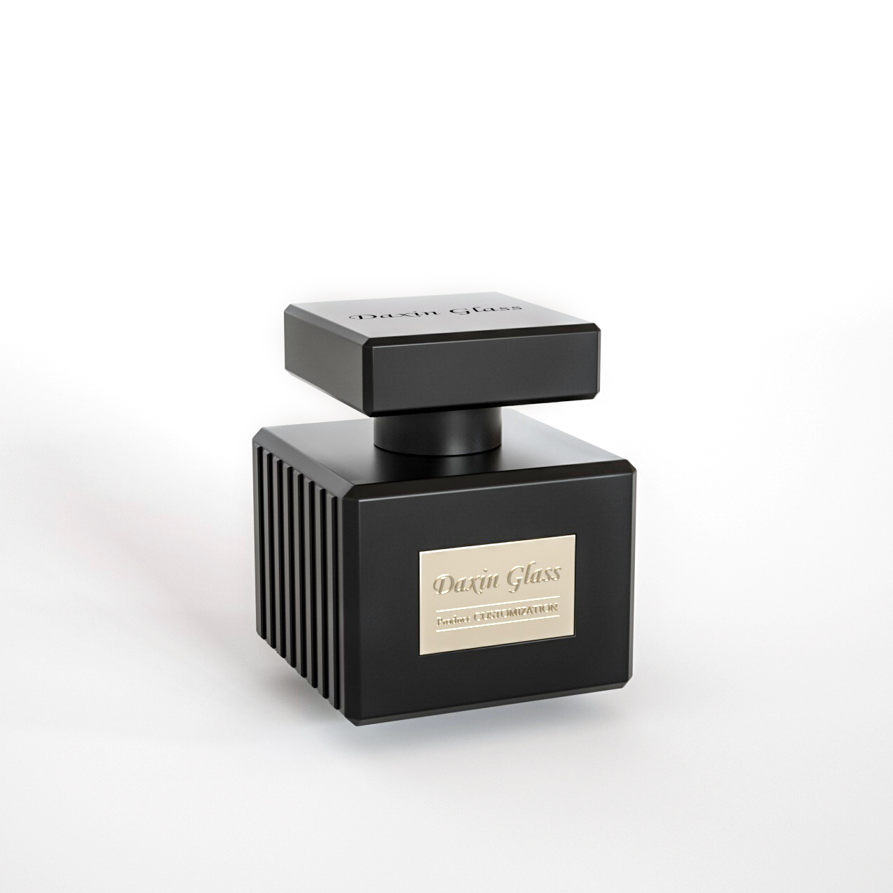 50ml 사각 줄무늬 향수 유리병