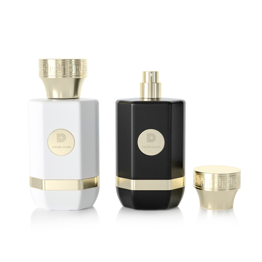 Botol Parfum Kosong Mewah 100 ml dengan Tutup Emas